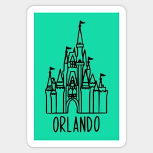 Orlando Castle Sticker